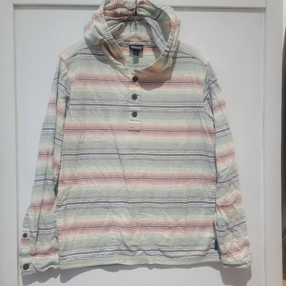 Patagonia Striped Hooded Pullover - Picture 9 of 10